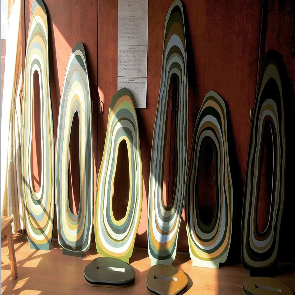 Salgado Floor Lamp Postmodern/Artistic, Acrylic, Multicolor, Bedroom