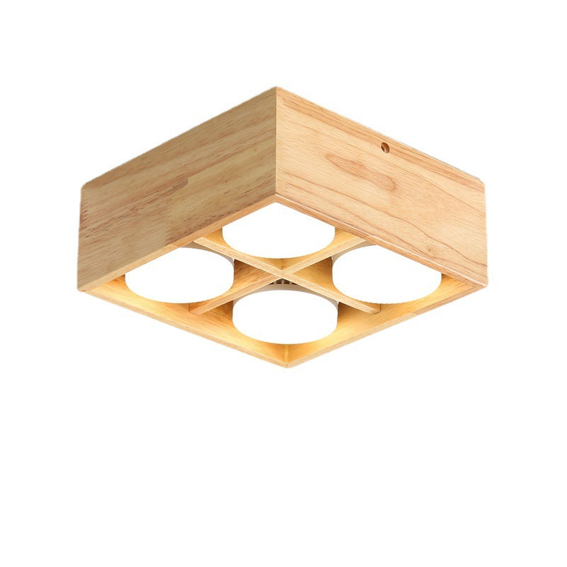 Ozawa Ceiling Light No Main Light, Wood