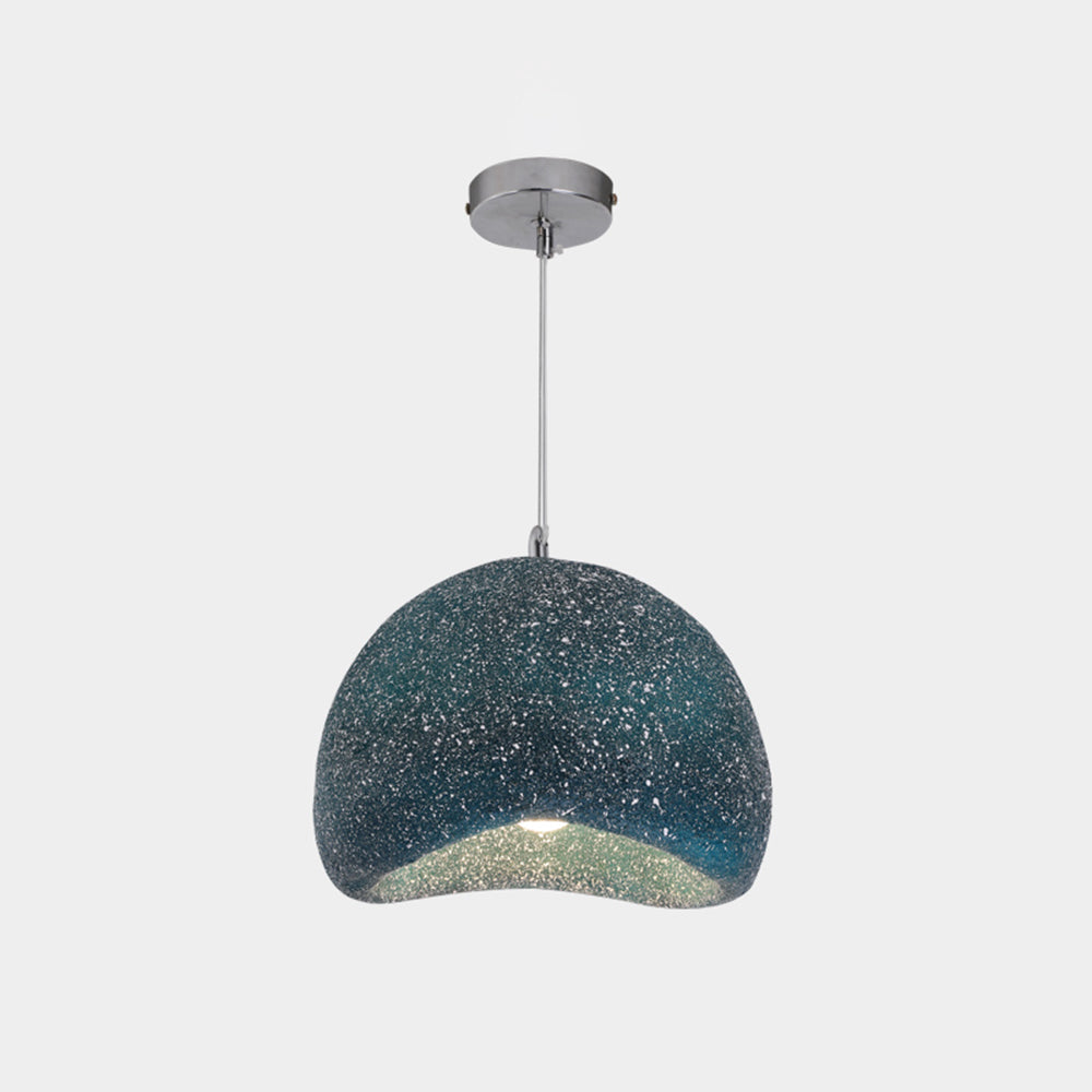 Byers Wabi Sabi Bread Shape Resin Pendant Light,  2 Color