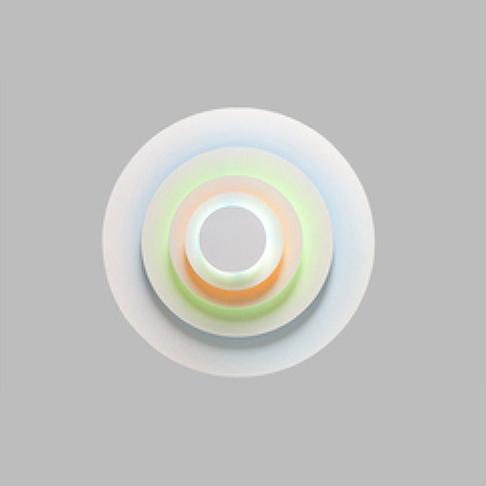 Morandi Circular 3-in-1 Colorful  LED Wall Lamp