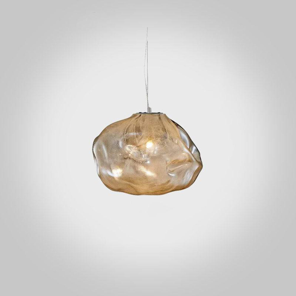 Byers Minimalist Spherical Metal/Glass Pendant Light, 3 Colour