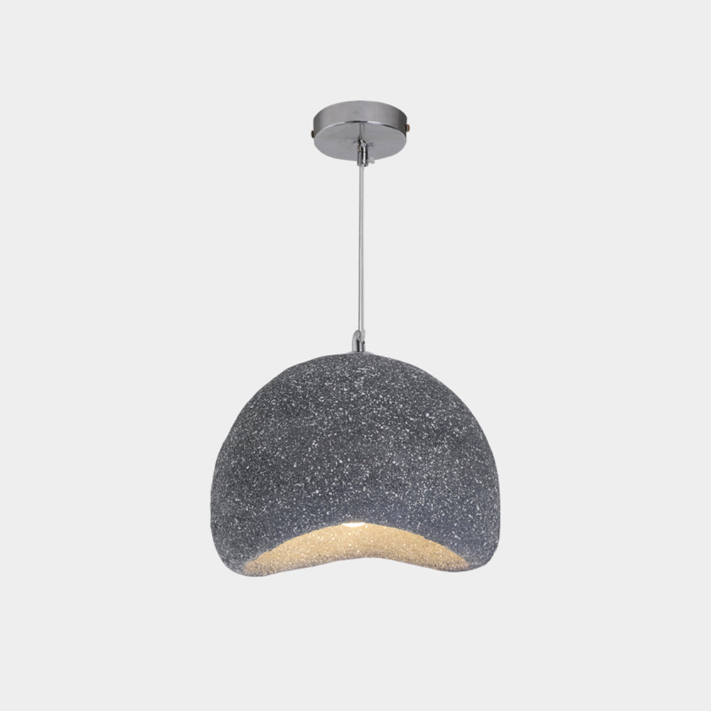 Byers Wabi Sabi Bread Shape Resin Pendant Light,  2 Color