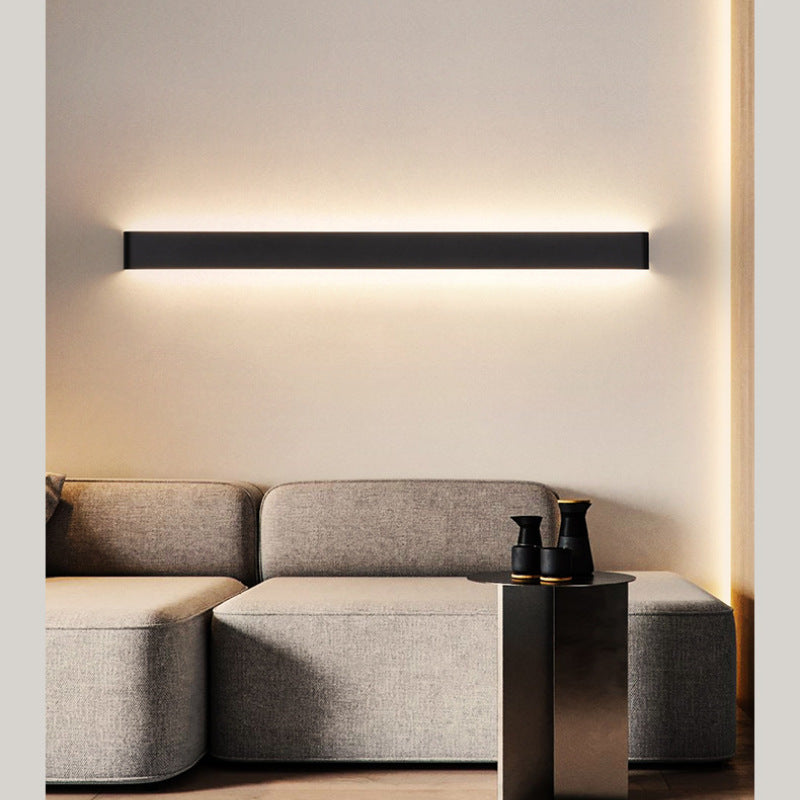 Edge Minimalist Wall Lamp, Black/White