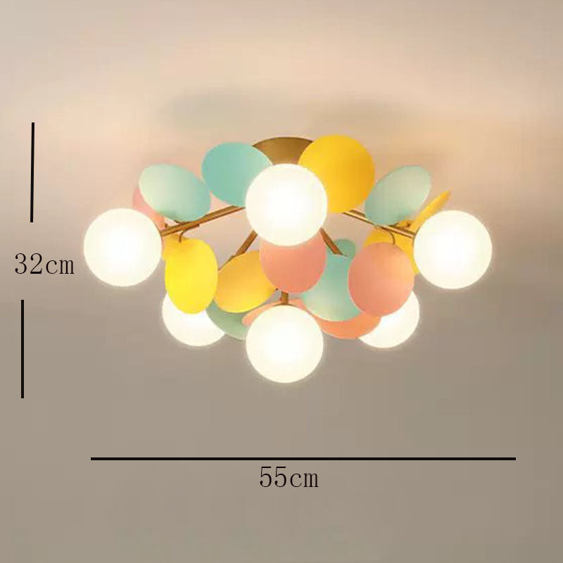 Colorful on sale ceiling lights