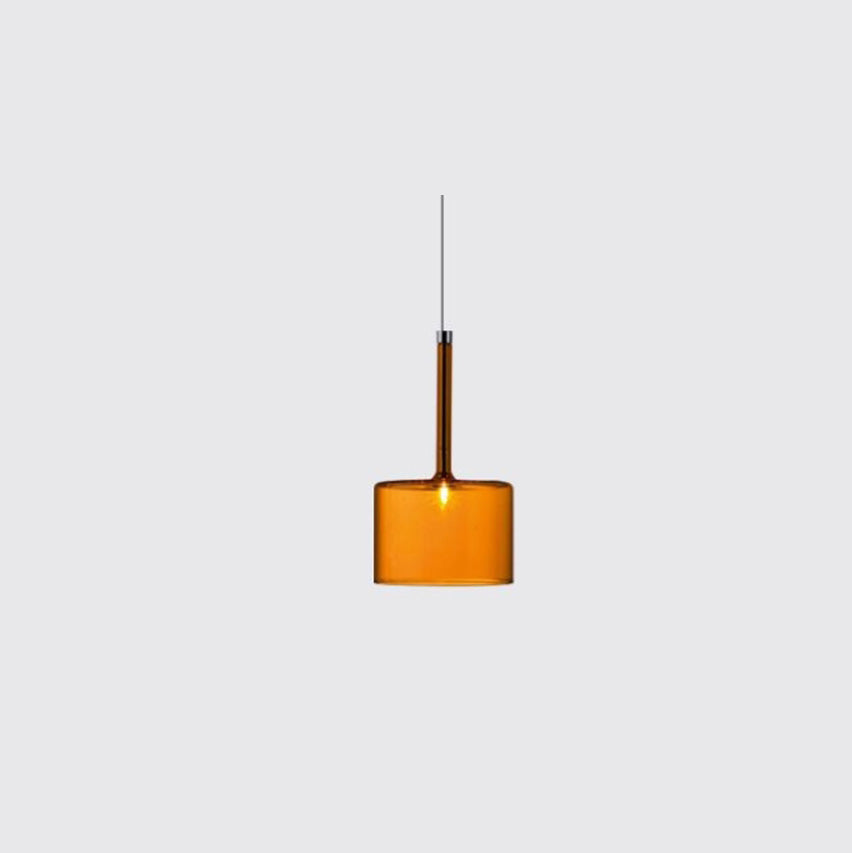 Hailie Minimalist Modern Glass LED Pendant Light, 3 Style