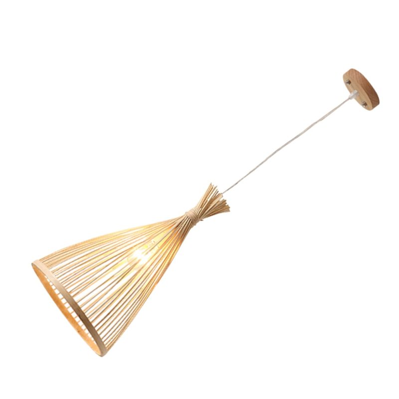 Muto Pendant Light Rattan Modern, Hand-woven, Hotels