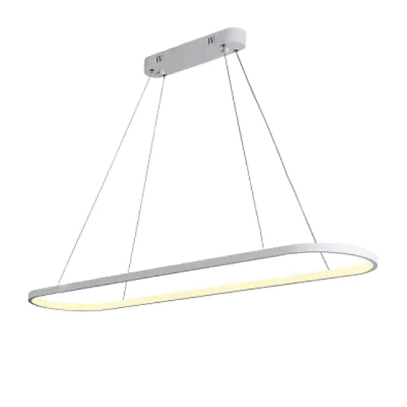 Edge Minimalist Oval Interior Hanging Pendant Light