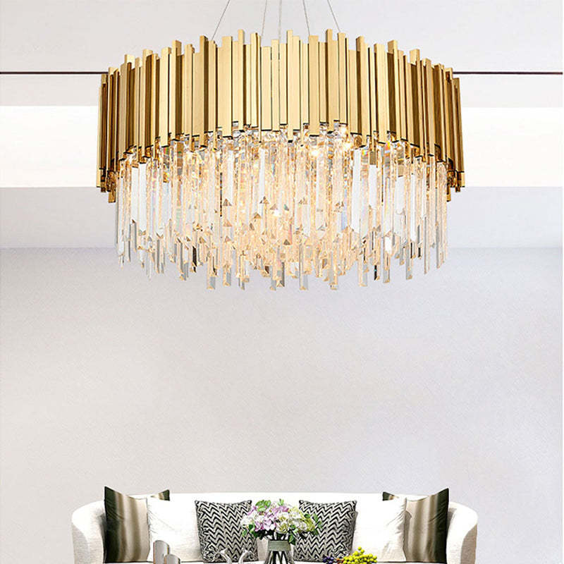 Light Luxury Crystal Chandelier Atmosphere Chandelier Lamp