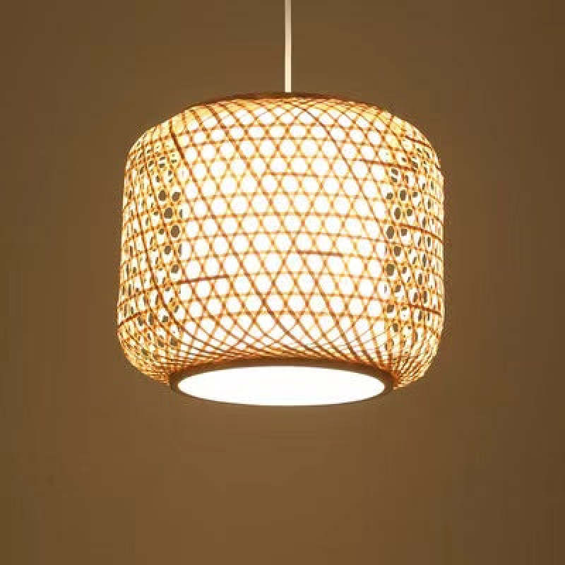 Zen Style - Natural Rattan Bamboo Pendant Light Lighting