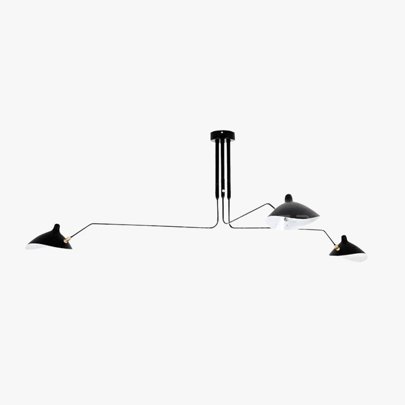 Schmitt Pendant Light Industry, Metal, Black, Study Room