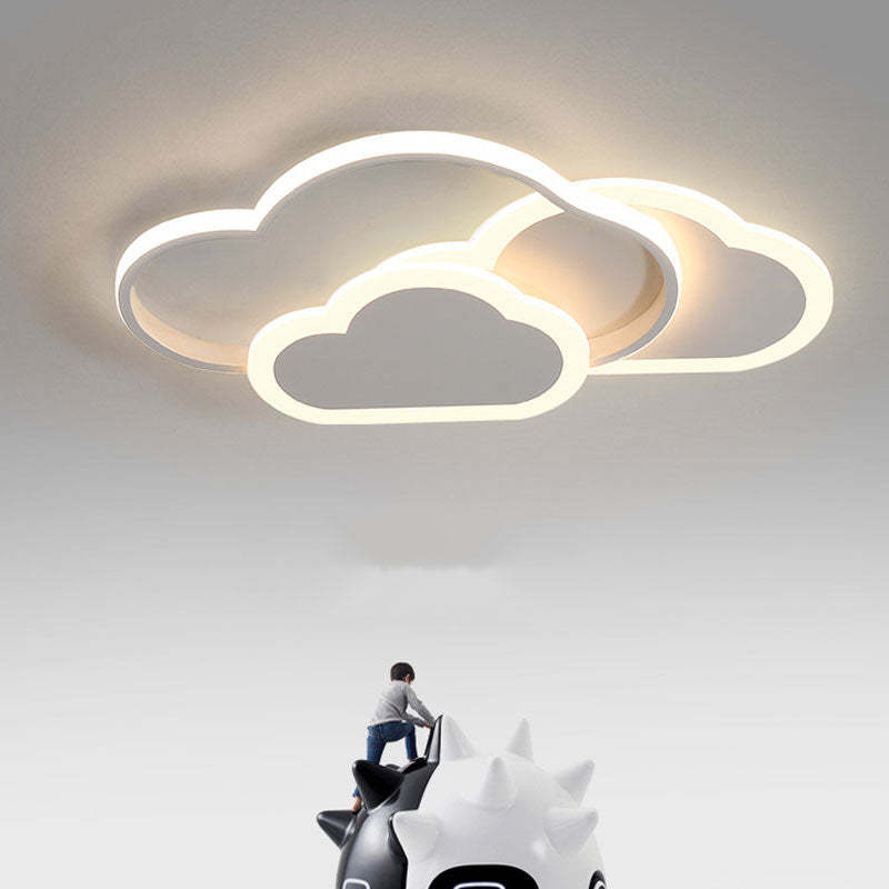 Cloud shaped 2024 ceiling light