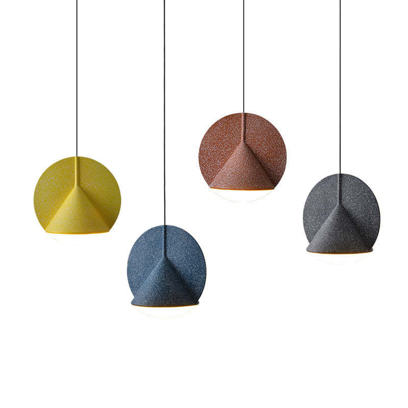 Zaid Modern LED Colorful Shade Hanging Pendant Light