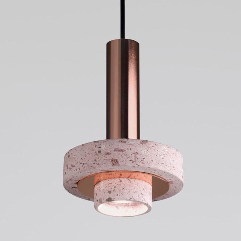 Zaid Modern LED Art Deco Colorful Pendant Light, Terrazzo