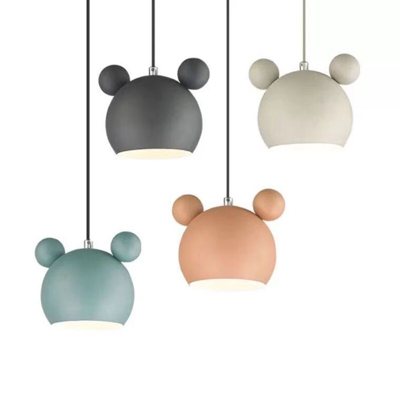 Morandi Mouse Head Pendant Light, 5 Colour