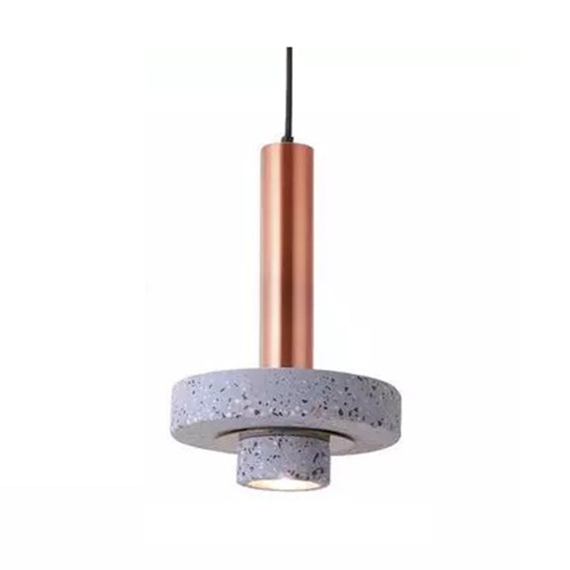 Zaid Modern LED Art Deco Colorful Pendant Light, Terrazzo