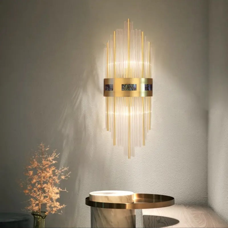 Crystal Wall Lamp Bedside Lamp, ∅18CM