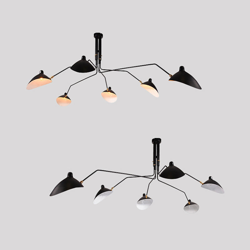 Schmitt Pendant Light Industry, Metal, Black, Study Room