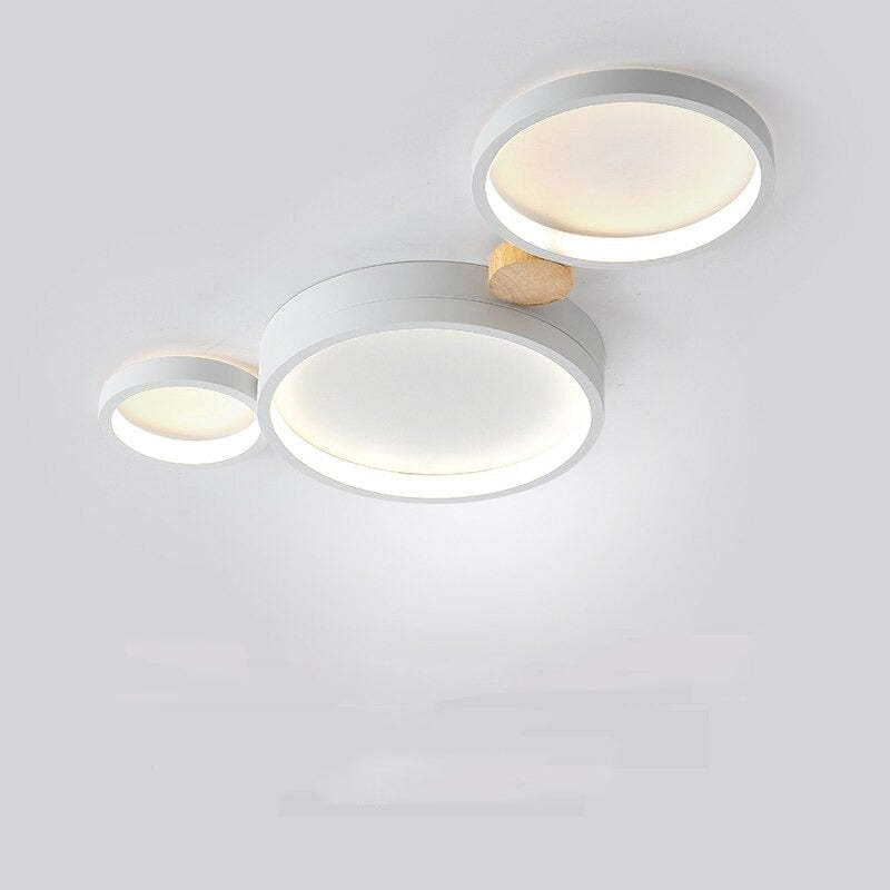 Sienna Round Flush Mount Ceiling Light 3 Color 3/4/5/6/7 Heads
