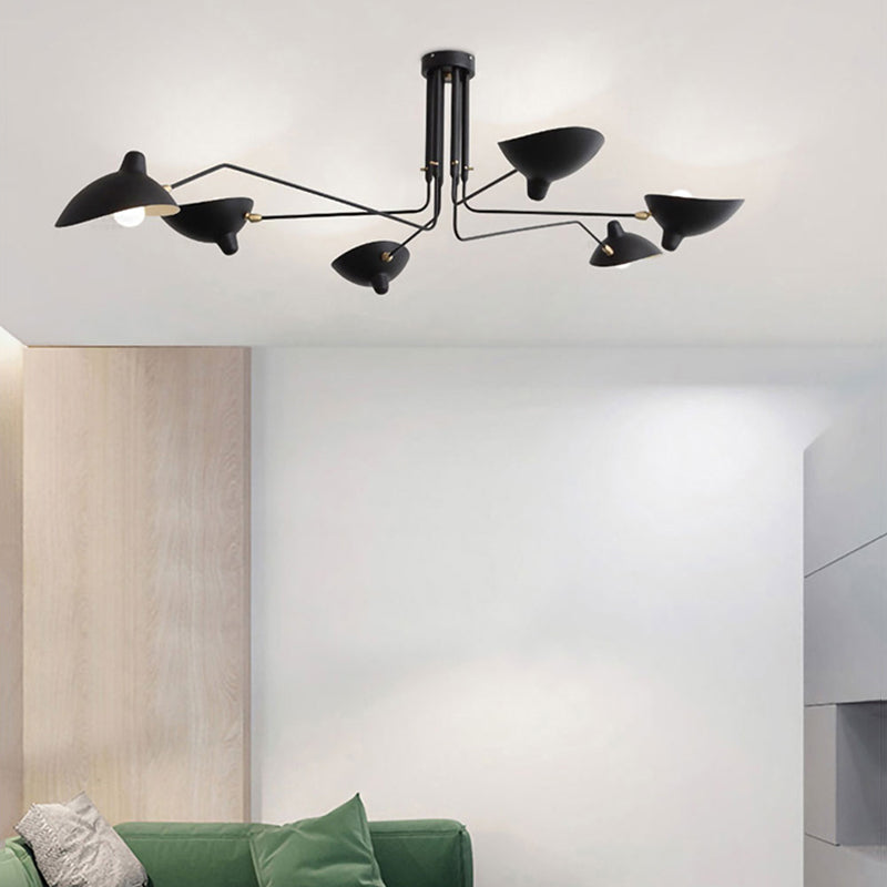 Schmitt Pendant Light Industry, Metal, Black, Study Room