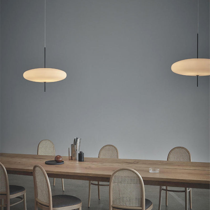 Leilani Nordic Modern Oval Single Pendant Light