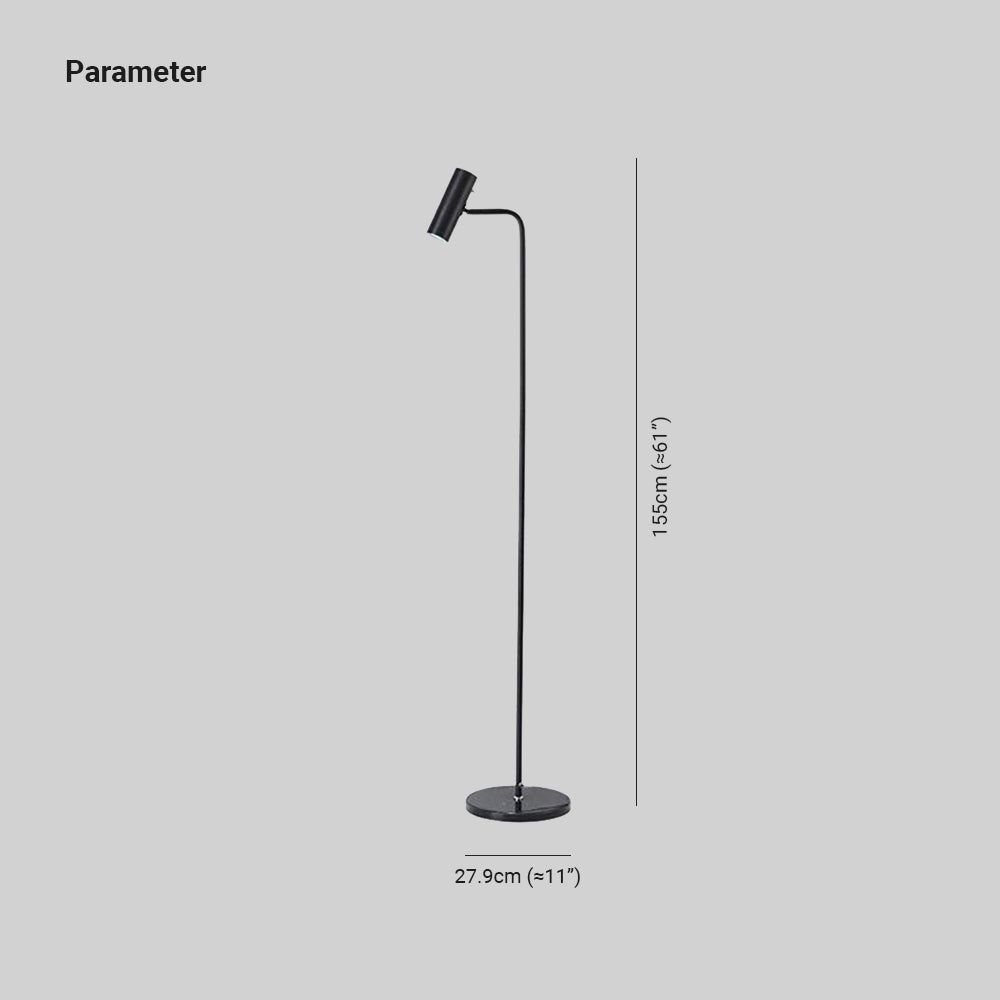 Freja Floor Lamp Vertical Modern/Minimalist, Metal, Multi-Color, Bedroom