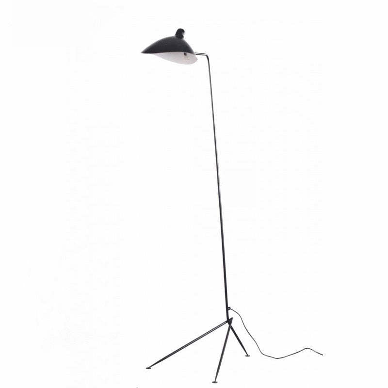 Schmitt Industrial Floor Lamp, 1/3 Heads