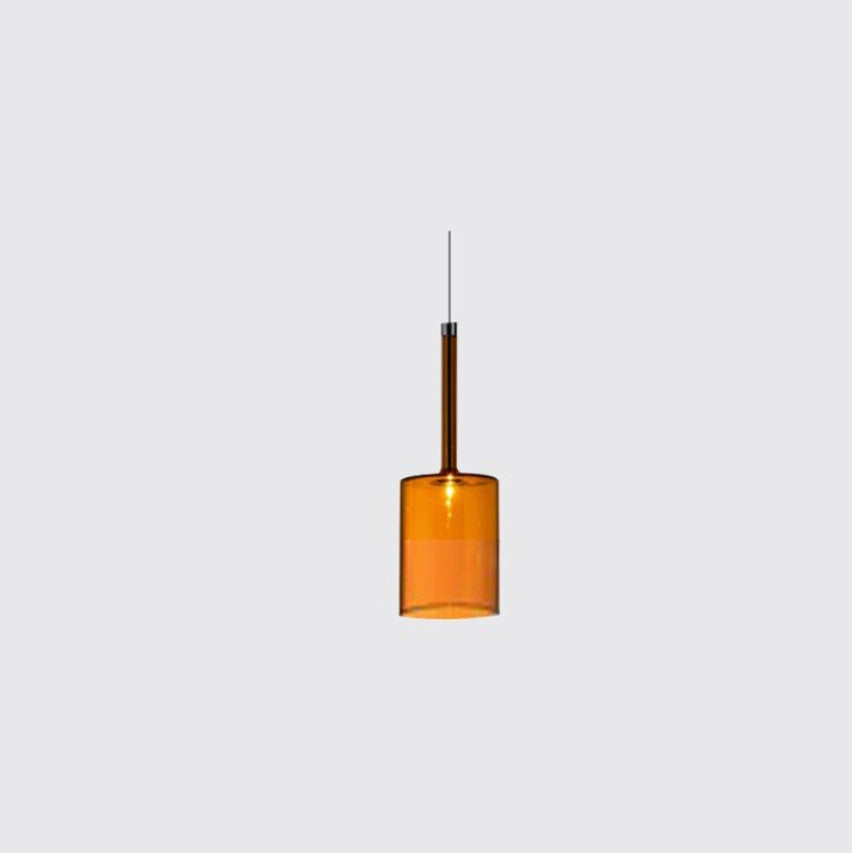 Hailie Minimalist Modern Glass LED Pendant Light, 3 Style